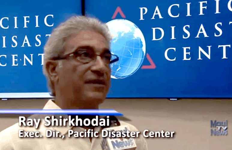 Maui TV news interview with Ray Shirkhodai